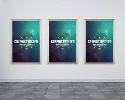 Download New Triple Gold Poster Frame You Can Use The Mockup To Show Case Your Design Or Presentation In Minimal Interior A Gold Poster Free Photo Frames Poster Frame