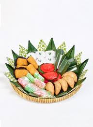 Nampan mika mini kue basah 2211. Produk Ikikoue