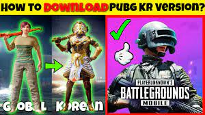 How To Download Pubg Korean Kr Version Install Pubg Kr Version On Android Pubg Mobile Kr Youtube