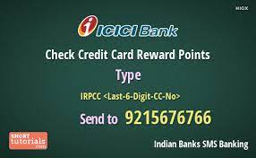 Getting or generating of reward points was once restricted to credit card purchases only. Check Credit Card Reward Points Of Icici Bank By Mobile Sms