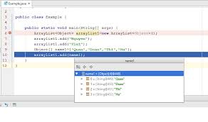 In above syntax, list is of string type, so the elements are that going to. Arraylist And String And Object Stack Overflow