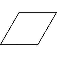 A quadrilateral with two pairs of parallel sides. Rhombus Rhombus