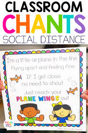Classroom Chants Social Distance Masks Classroom Chants Classroom Management Preschool Kindergarten Classroom Management