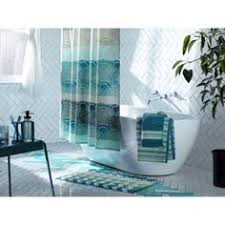 Dot Scallop Shower Curtain Cool Threshold Curtains Patterned Shower Curtain Shower Curtain