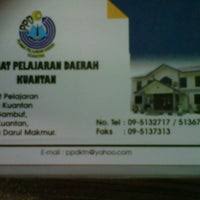 Ver 10 fotos e 1 dica de 174 clientes para pejabat pendidikan daerah kuantan (ppd kuantan). Pejabat Pendidikan Daerah Kuantan Ppd Kuantan 1 Tip From 174 Visitors