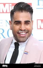 Dr Ranj Singh attending the NHS Heroes Awards at the Hilton Hotel in London 
