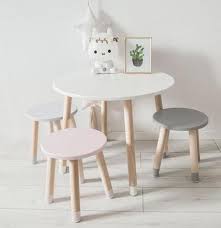 Wooden Stool For Children Handmade Different Colors Chair Milking Seat First Birthday Baby Gift Kids Stool Daughter Granddaughter In 2020 Toddler Table Scandinavian Style Desk Kids Table And Chairs