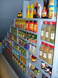 With a rolling cart to boot! 1000 Ideas About Under Stairs Pantry On Pinterest Under Stairs Pantry Shelving Under Stairs Pantry Understairs Storage