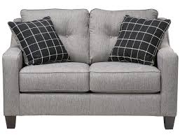 Slumberland Aero Collection Charcoal Loveseat Love Seat Charcoal Loveseat Slumberland Furniture