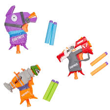 This ar l blaster is inspired by the blaster used in fortnite, capturing the look 20 darts and 10 dart clip: Nerf Fortnite Micro Shots Dart Blaster Assortment 9 00 Hamleys For Toys And Games