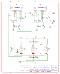 La4440 Bass Amplifier Diy Stereo Homemade Tronicspro Amplifier Subwoofer Amplifier Diy Amplifier