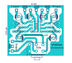 The circuit can be used as a booster in a car audio system, an amp for satellite speakers in a surround sound or home theater system, or as an amp for computer speakers. Low Pass Filter Circuit Diagram For Subwoofer Electronics Help Care