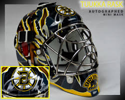 But i am kind of proud of this one for the. Tuukka Rask Signed Boston Bruins Mini Helmet Nhl Auctions