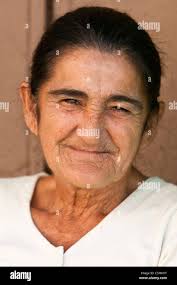 Old woman in trinidad cuba hi-res stock photography and images