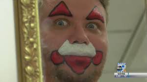 A class of Morningside college students are caught clowning around