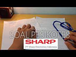 Kisi2 pt sharp / sharp gelar pemeriksaan kesehatan dan service gratis. Soal Pesikotes Pt Sharp 100 Soal Asli Pengalaman Pribadi Youtube