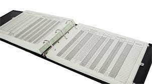 Premium grade, mint green ledger paper; Logbook Paper Prosoft Binders
