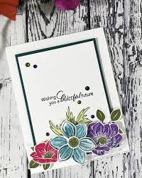 You do not need a huge supply of stamping equipment to get started. Bright Beautiful Stampin Up Floral Essence Card