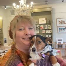There's a new shop dog in town! Whilst we are celebrating a lovely friend's  wedding the fabulous duo that is Roz and Pixie will be holding fort at  Honest Thistle. These girlies