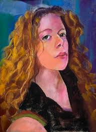 Resurrecting an old acrylic with soft pastels