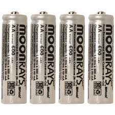 Moonray 997125 Solar Aa Nicd Battery Walmart Com Walmart Com