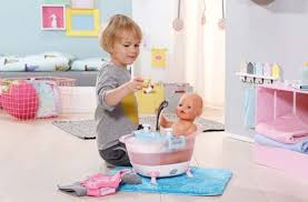 Shop with afterpay* free shipping on purchases over $49. Zapf Creation 822258 Baby Born Interactive Bathtub With Foam Baby Born Baby Interactive