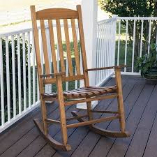 Mainstays Outdoor Wood Slat Rocking Chair Walmart Com Rocking Chair Porch Wood Rocking Chair Outdoor Rocking Chairs