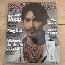 Johnny Depp On The Cover Of Rolling Stone Magazine February 2005 Issue 967 