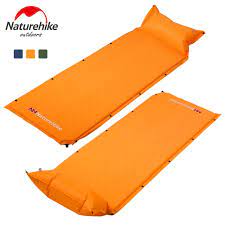 home tips naturehike sleeping mat mattress self inflating pad portable bed with pillow camping tent mats single camping sleeping pad sleeping pads portable bed