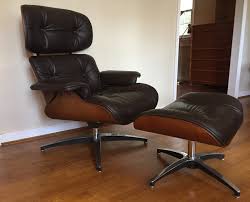 Mid Century Modern Bentwood Lounge Chair And Ottoman By Plycraft Epoch