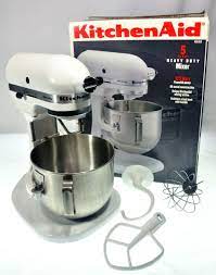 Let's find that out in the next section. Kitchenaid K5ss Heavy Duty Commercial 325 Watts Stand Mixer White On Popscreen