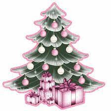 Pink Christmas Tree Gif Girly Pink Tree Animated Pretty Gif Decorate Christmas Pink Xmas Christmas Tree Gif Christmas Art