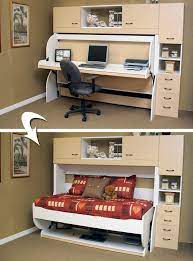 This murphy bed is part of our inset desk series. The Incredible Disappearing Murphy Bed More Space Place