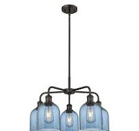 Innovations Lighting - Bella - 5 Light Stem Hung Chandelier In Industrial