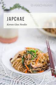 Best Japchae Korean Glass Noodles Authentic And Amazing Recipe Korean Food Side Dishes Korean Glass Noodles Glass Noodles Recipe