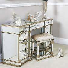 A traditonal design with a timeless yet modern feel. Athens Gold Mirrored 9 Drawer Dressing Table Picture Perfect Home