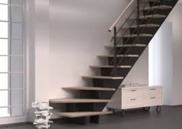 Les Escaliers Droits Et Tournants En Valchromat Go Up Comptoirs En Bois Escalier Escalier Droit