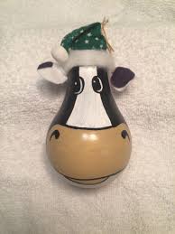My Cow Lightbulb Ornament Light Bulb Ornaments Light Bulb Crafts Cow Ornaments