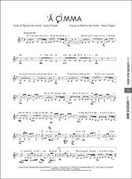 F c g c e l'innocente lo segui', senza le armi lo segui', sulla sua cattiva strada. Amazon It Fabrizio De Andre I Grandi Della Musica Italiana Raccolta Di Spartiti Con Linea Melodica Testo E Accordi Per Chitarra Fabrizio De Andre Libri