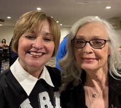 Loretta Swit speaking to Bitty Schram RIP Loretta