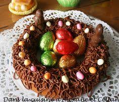 Nid De Paques Recette Nid De Paques Nourriture De Paques Recettes De Cuisine