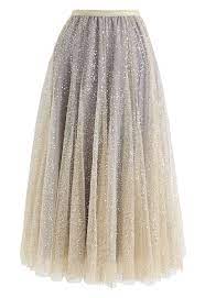 Shimmer skirt