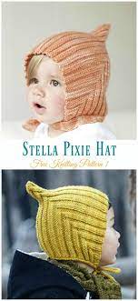 Kids Pixie Hat Free Knitting Patterns Baby Hats Knitting Free Baby Hats Knitting Pixie Hat