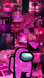 Pink Aesthetic Among Us Iphone Wallpaper Wallpaper Iphone Neon Wallpaper Iphone Cute Cute Tumblr Wallpaper