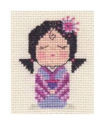 Check spelling or type a new query. Japanese Kokeshi Doll Full Counted Cross Stitch Kit Everything Included Ebay Cross Stitch Cross Stitch For Kids Kokeshi Dolls