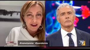 Massimo Giletti Fratelli - Giorgia Meloni Intervistata Da Massimo Giletti A Non E L Arena Su La7 Da Non Perdere Youtube
