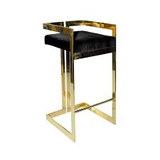 Black Ritz Bar Stool Bar Furniture Steel Bar Stools Home Bar Decor