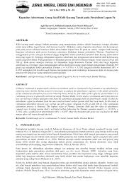 Warna kulit, bentuk tubuh, ukuran tubuh b. Pdf Kapasitas Adsorbansi Arang Aktif Kulit Kacang Tanah Pada Penyisihan Logam Fe