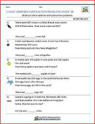 Maybe you would like to learn more about one of these? 3rd Grade Addition And Subtraction Word Problems
