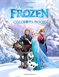 Fun facts about disney frozen. Frozen Coloring Book 45 Illustrations Great Coloring Pages Exclusive Book Elsa Etc Amazon Co Uk Art Therapy Press 9781711578187 Books